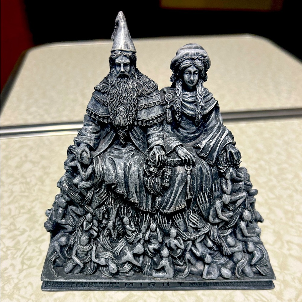 Wizard statue